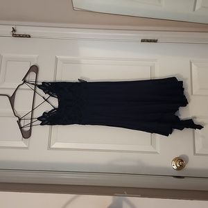 Free people extra small navy blue dress